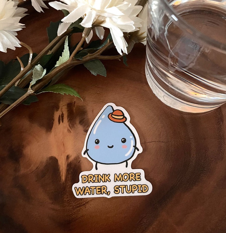 Drink more water đź’§ - Sticker