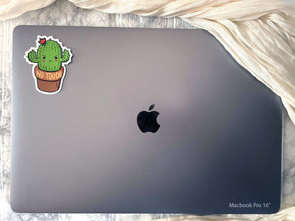 No Touch 🌵 - Sticker