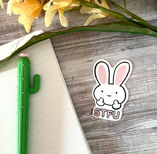 STFU 🐰 - Sticker