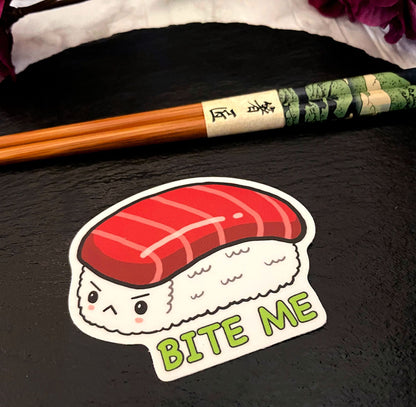 Sushi bite me 🍣 - Sticker