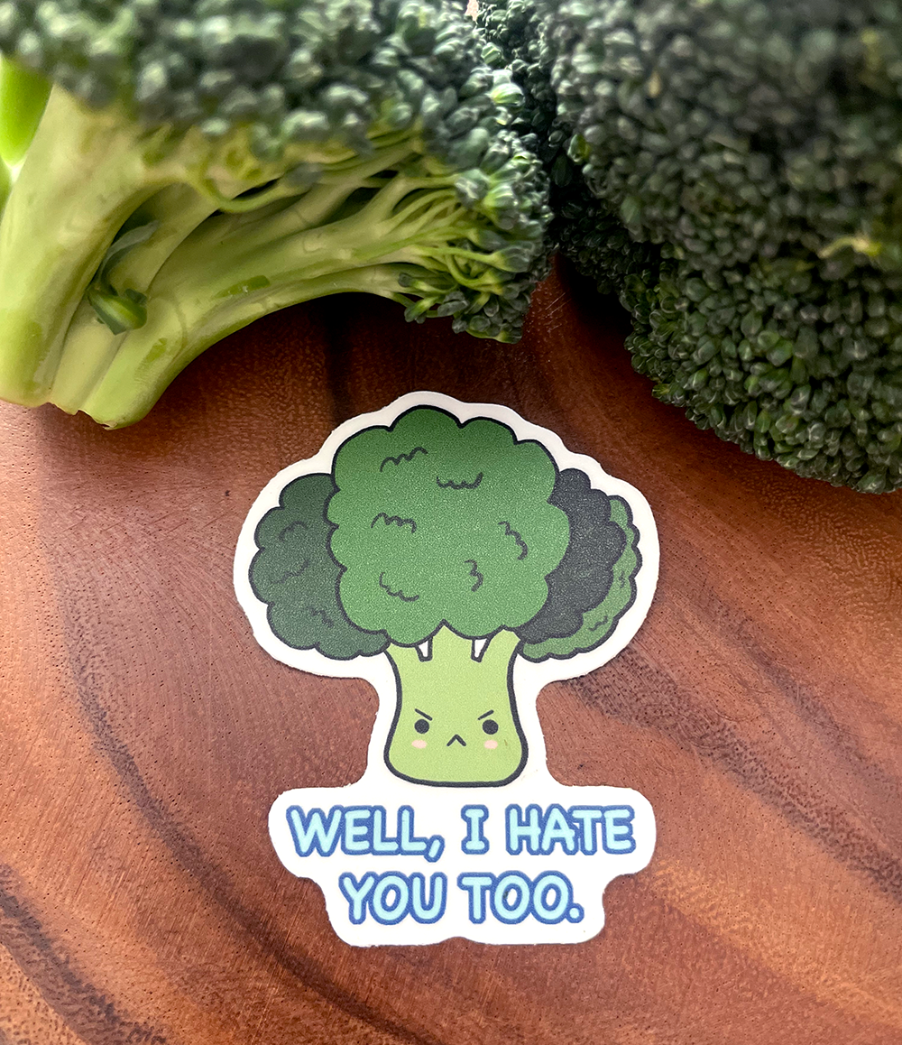 Broccoli love 🥦 - Sticker