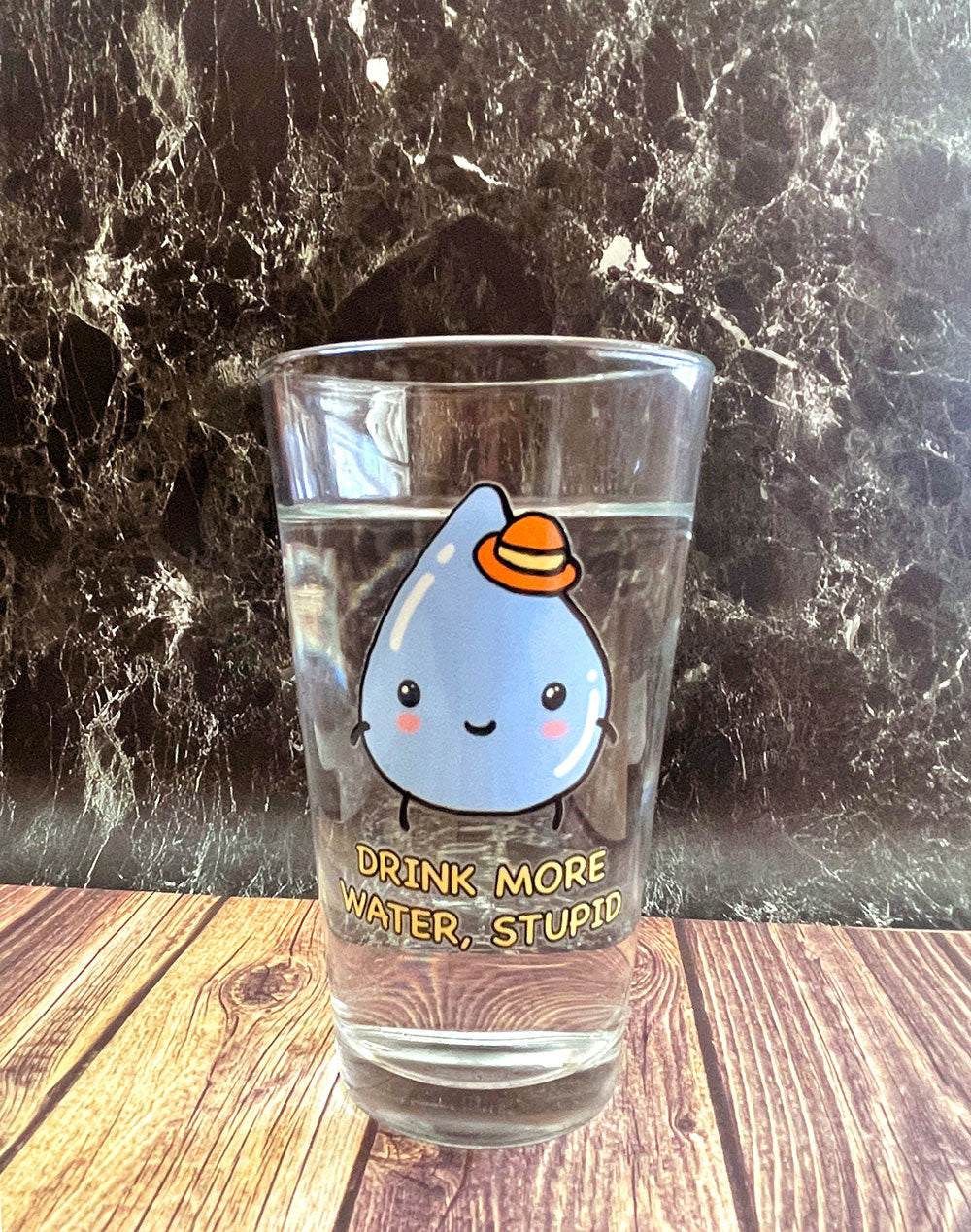 Insult drinking Glass 16 oz 🥛 (multiple designs)